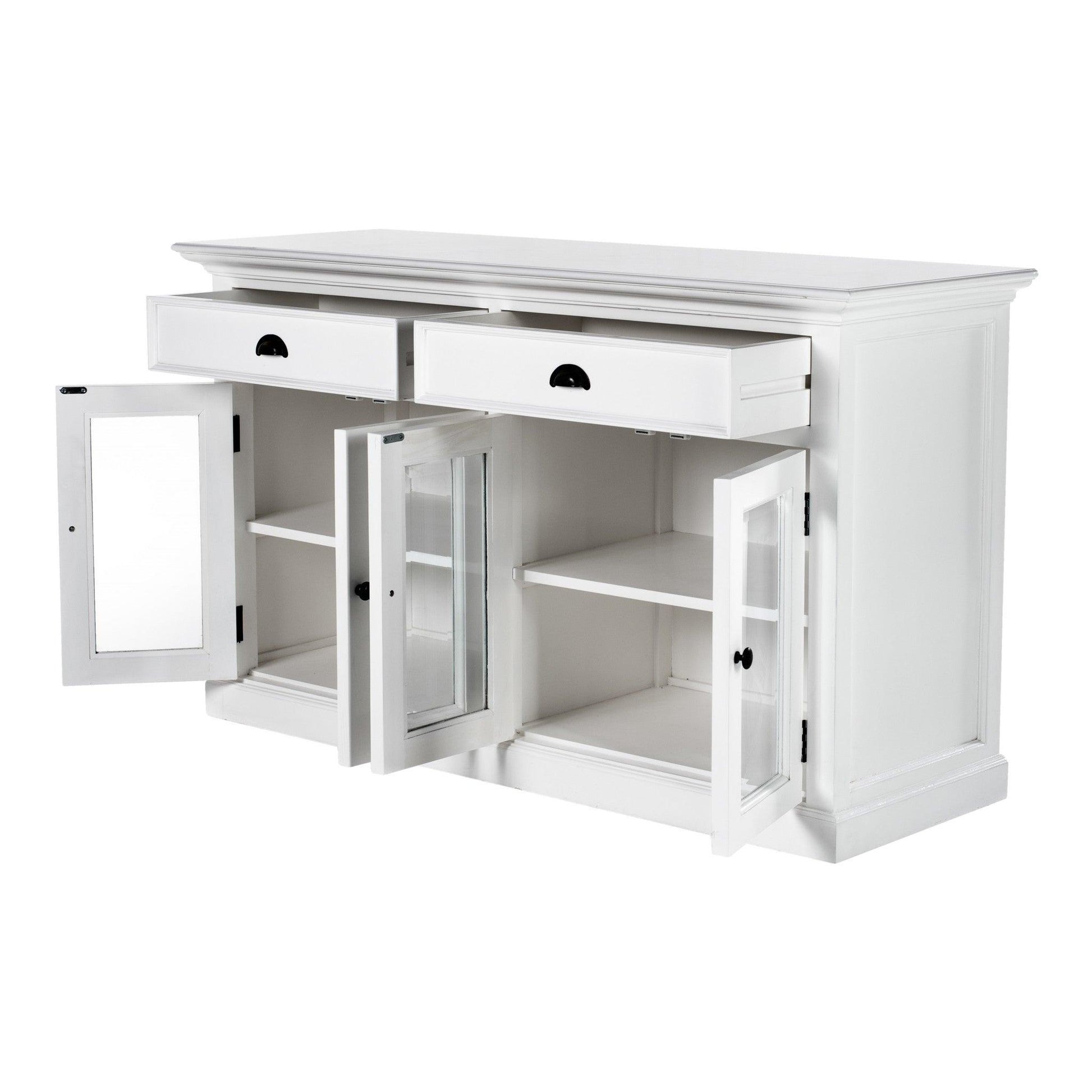 Classic White Small Buffet Table - AFS