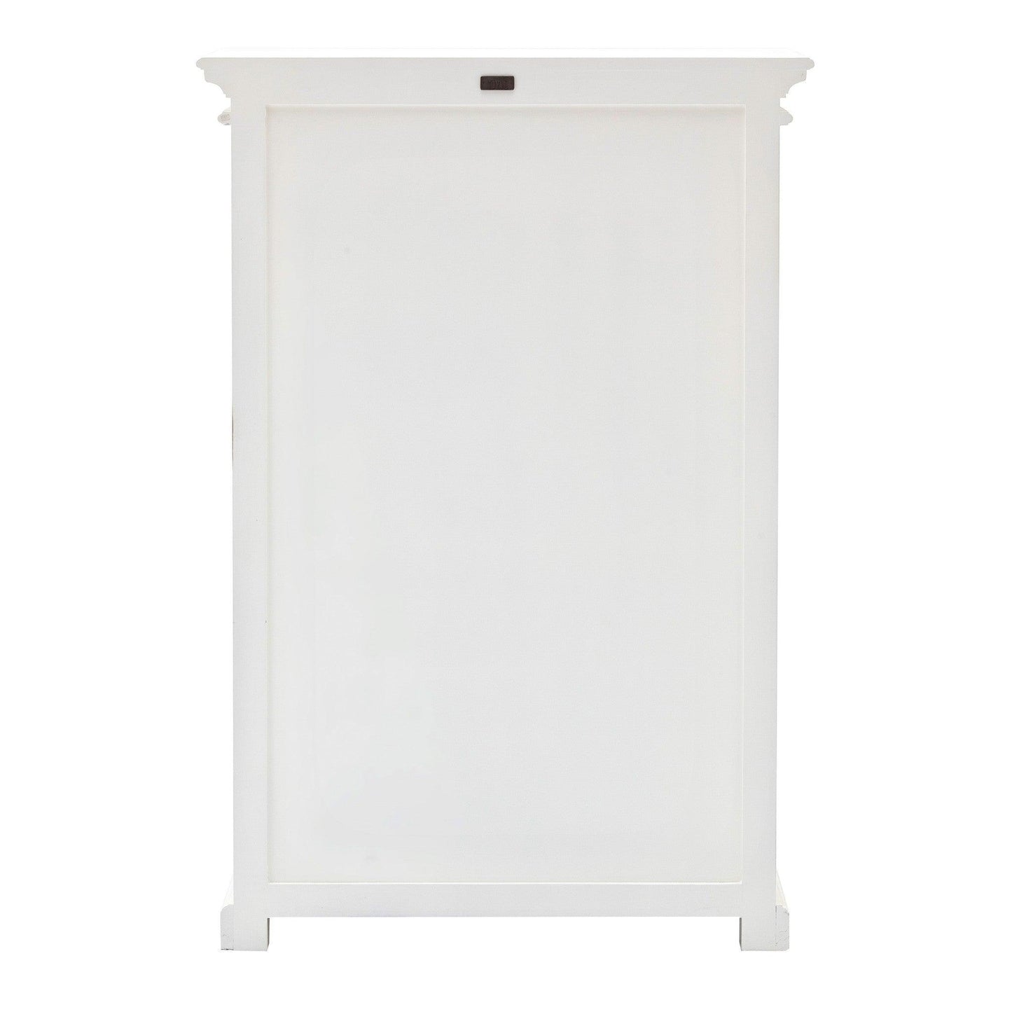 Classic White Two Level Storage Cabinet - AFS