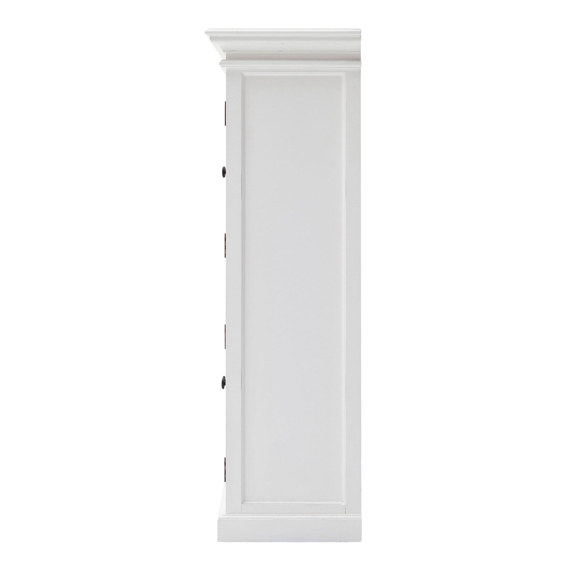 Classic White Two Level Mega Storage Cabinet - AFS