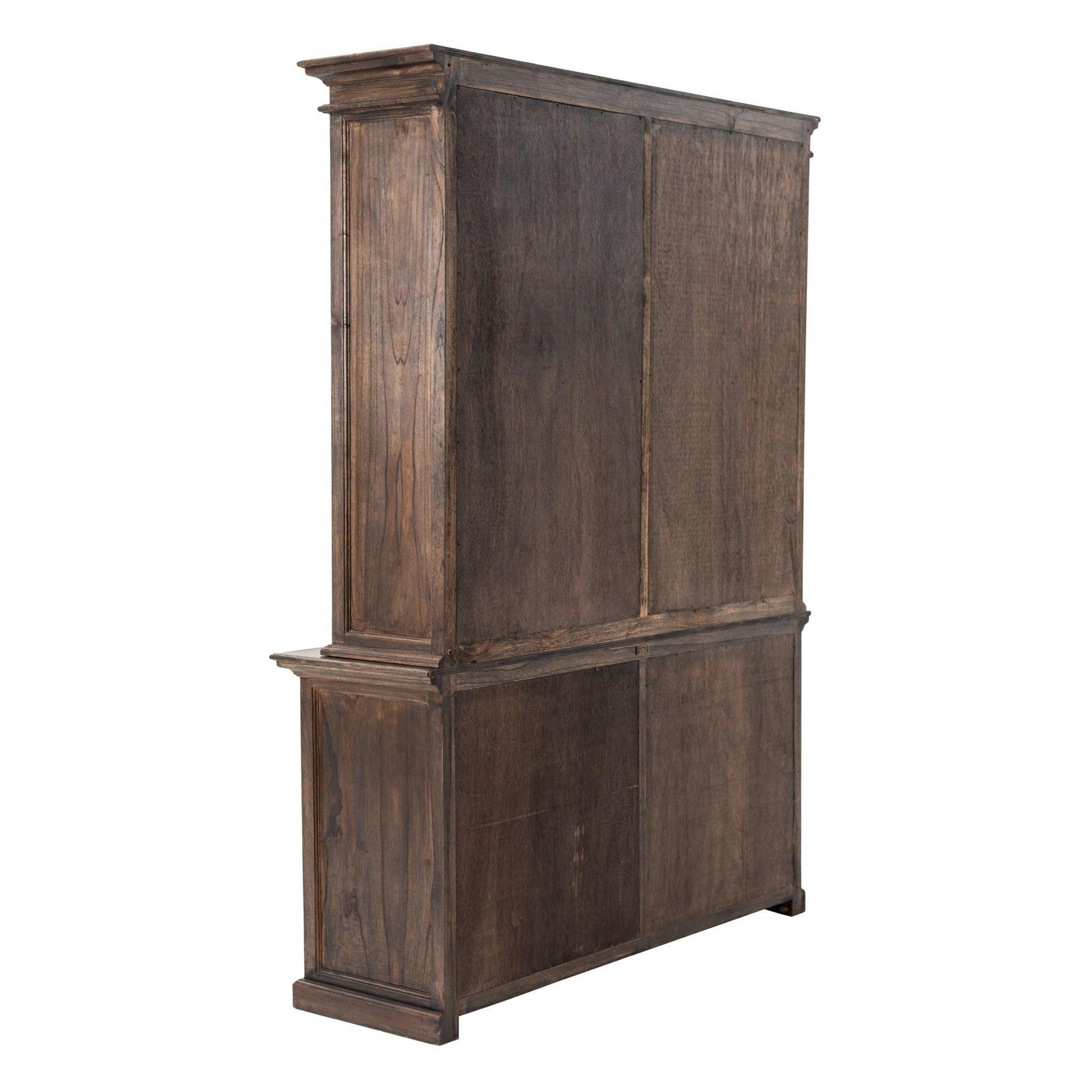 Classic Black Wash Display Hutch - AFS