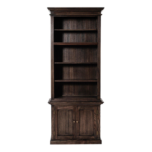 Black Wash Bookshelf Hutch - AFS