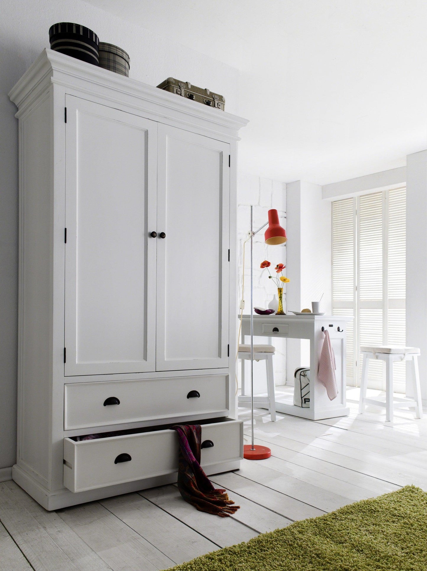 Classic White Wardrobe - AFS