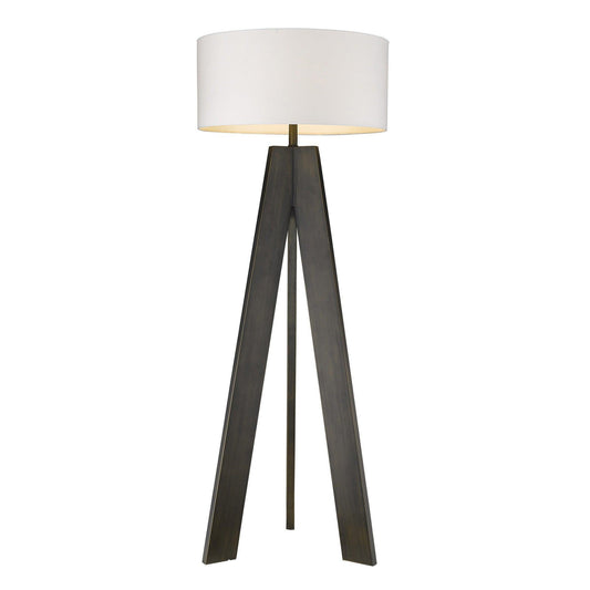 Soccle 1-Light Oil-Rubbed Bronze Floor Lamp - AFS