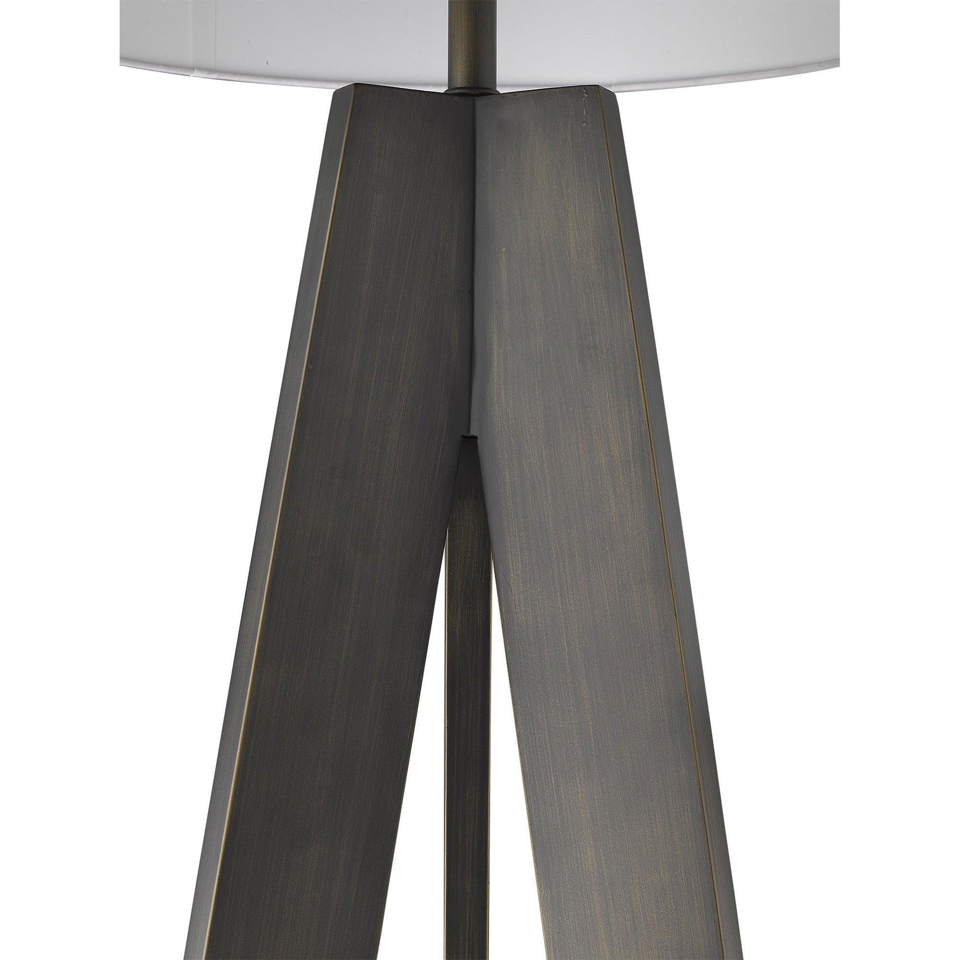 Soccle 1-Light Oil-Rubbed Bronze Floor Lamp - AFS