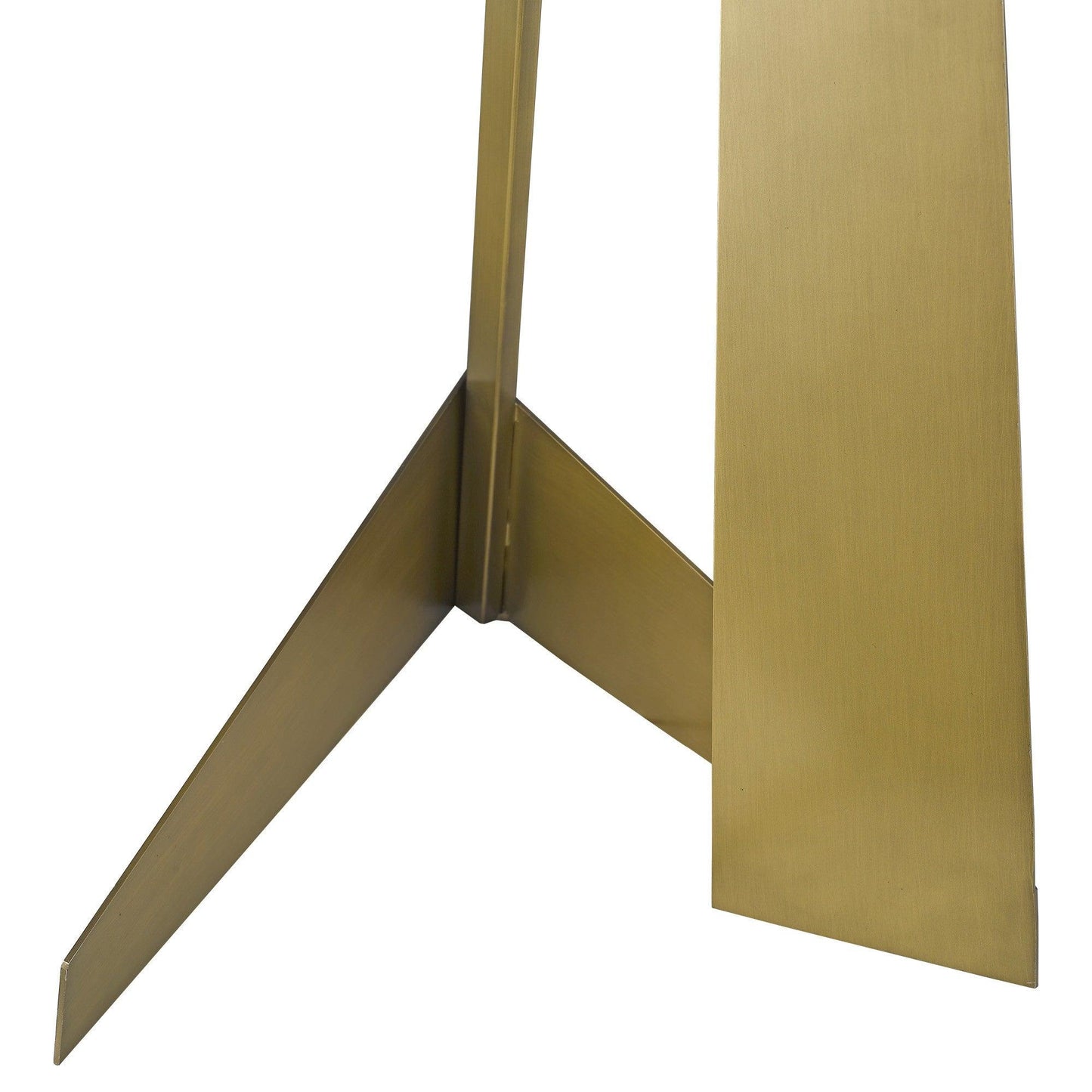 Stratos 1-Light Aged Brass Floor Lamp - AFS