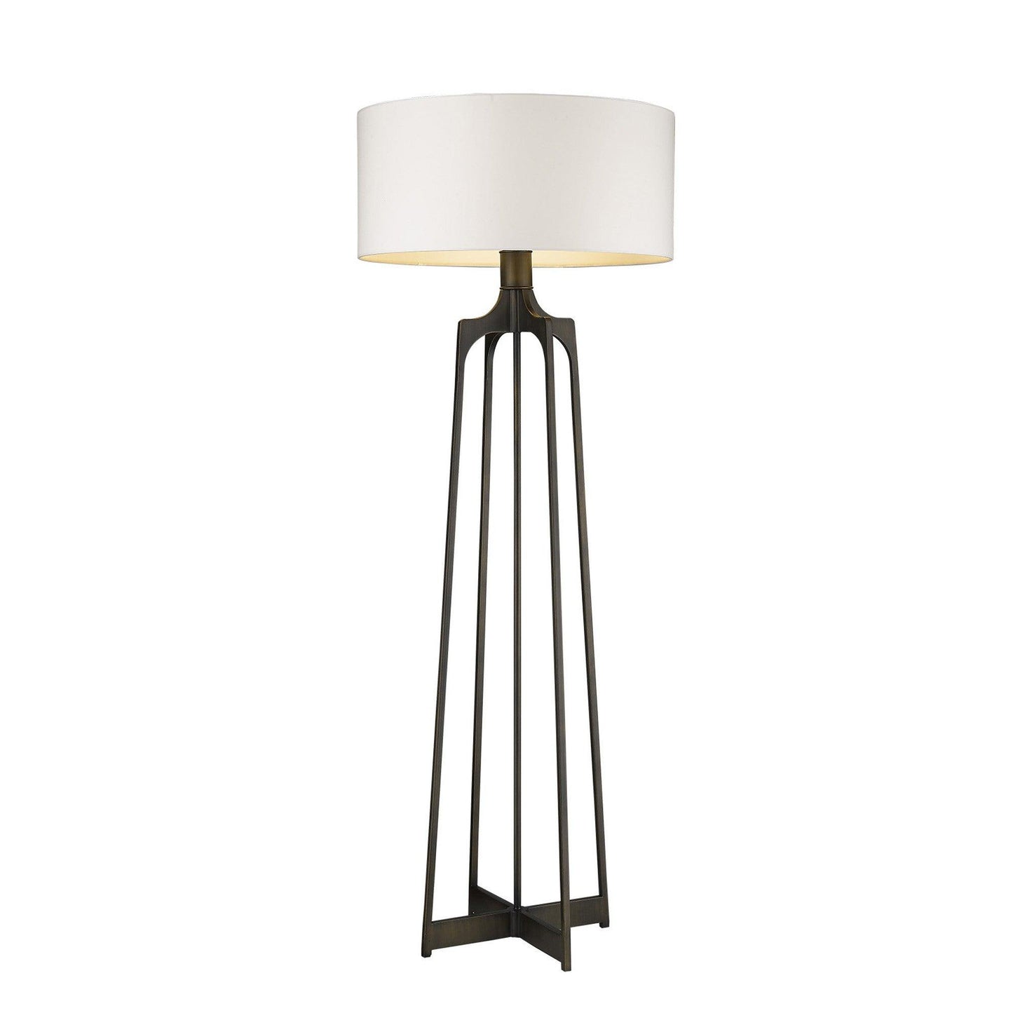 Lancet 1-Light Oil-Rubbed Bronze Floor Lamp - AFS