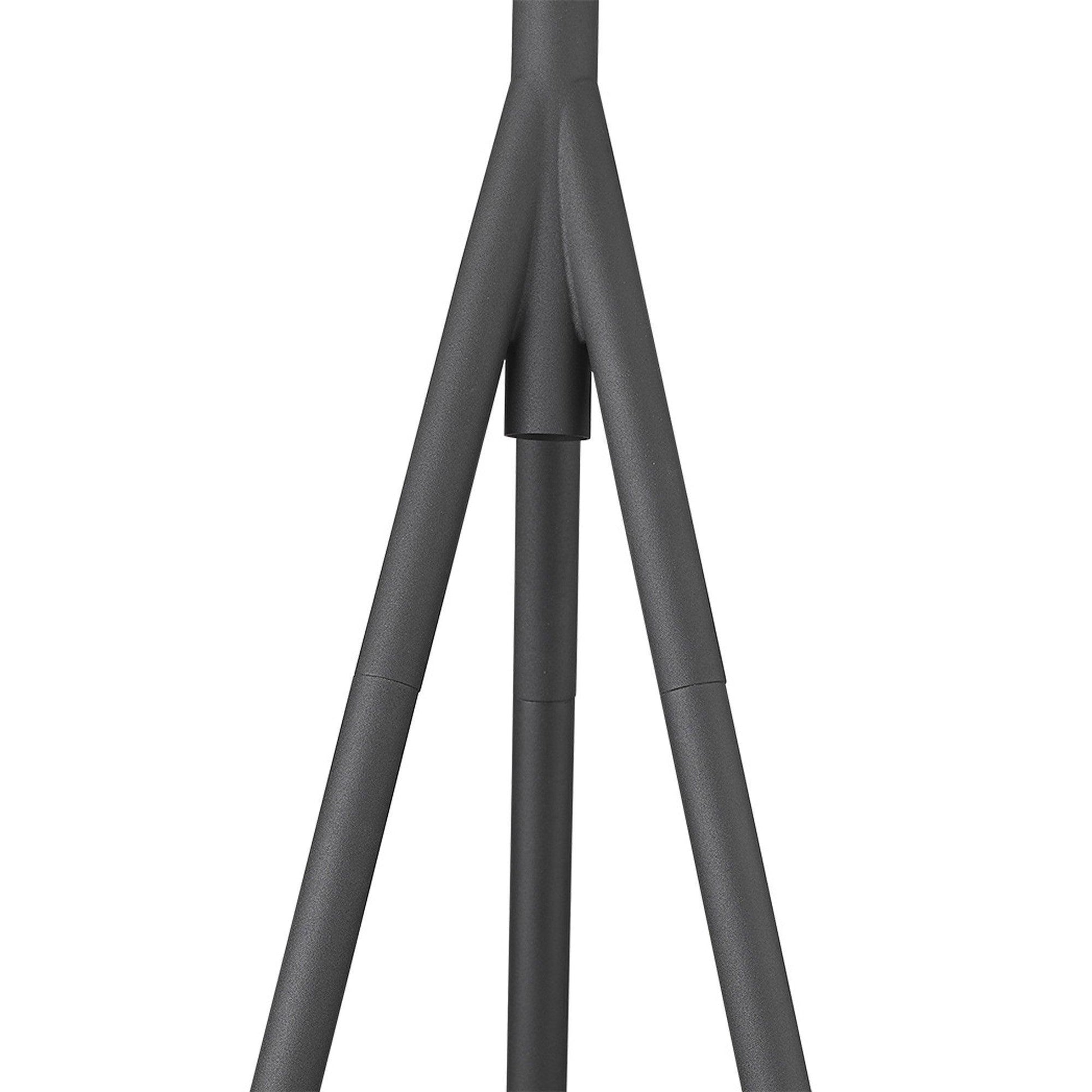 Faza 1-Light Matte Black Floor Lamp - AFS