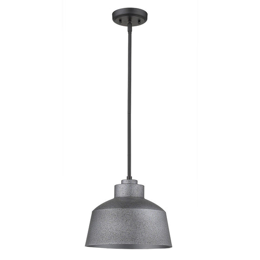 Barnes 1-Light Gray Convertible Pendant - AFS