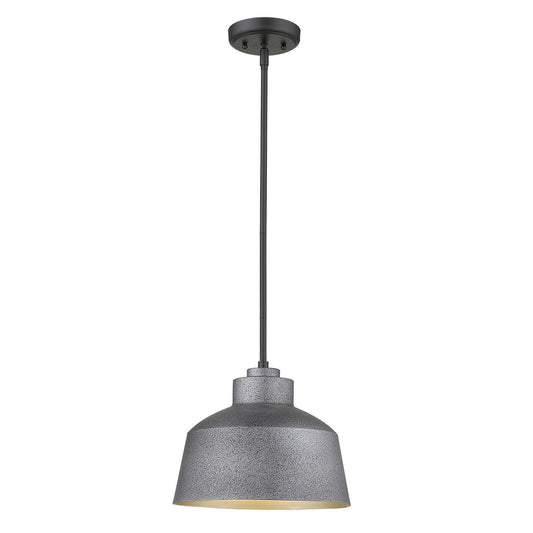 Barnes 1-Light Gray Convertible Pendant - AFS