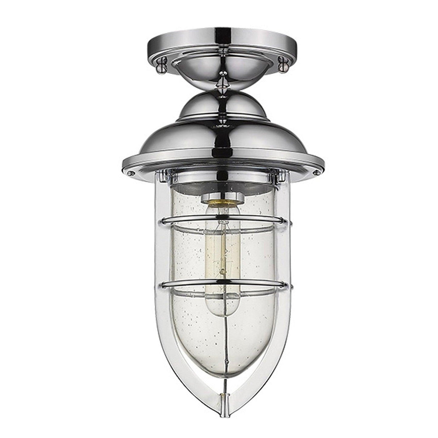 Dylan 3-Light Chrome Hanging Lantern - AFS