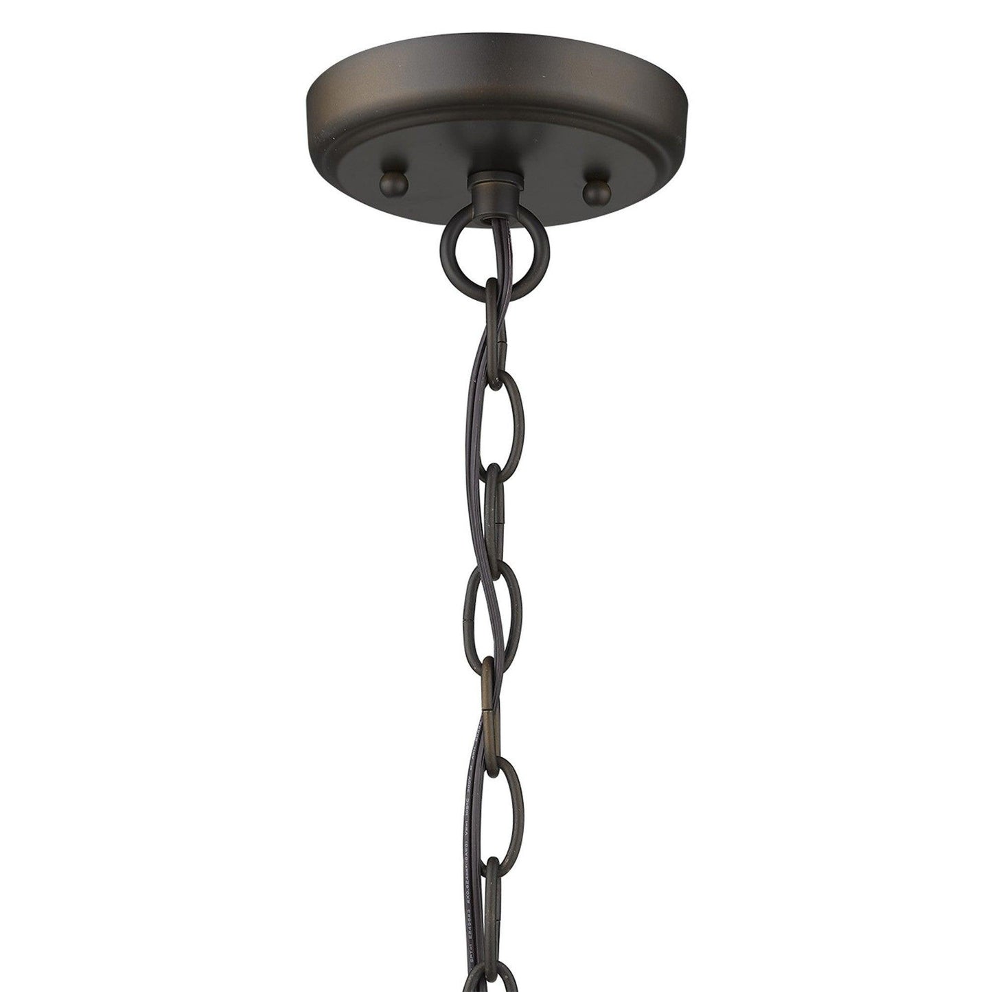 Dylan 3-Light Oil-Rubbed Bronze Hanging Lantern - AFS