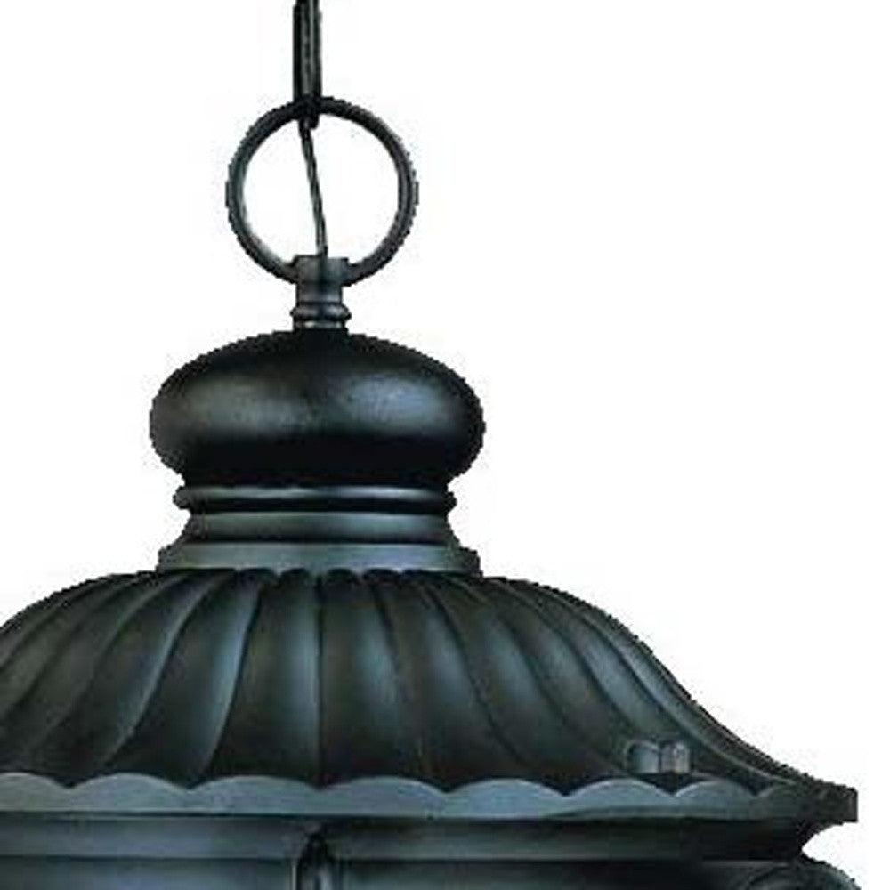 Naples 3-Light Matte Black Hanging Light - AFS