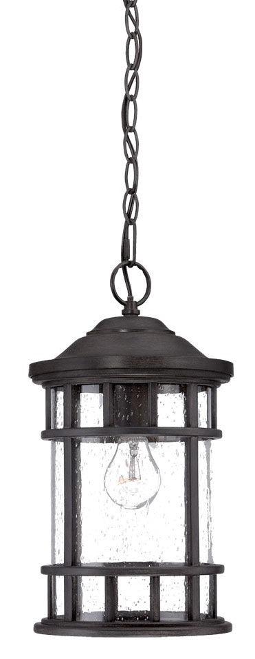 Matte Black Canister Hanging Light - AFS