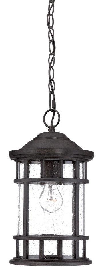 Matte Black Canister Hanging Light - AFS