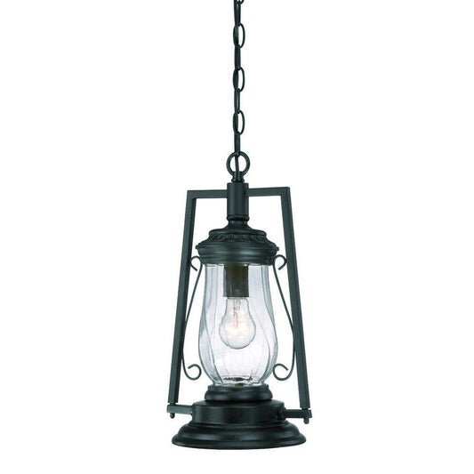 Matte Black Oil Lamp Hanging Light - AFS