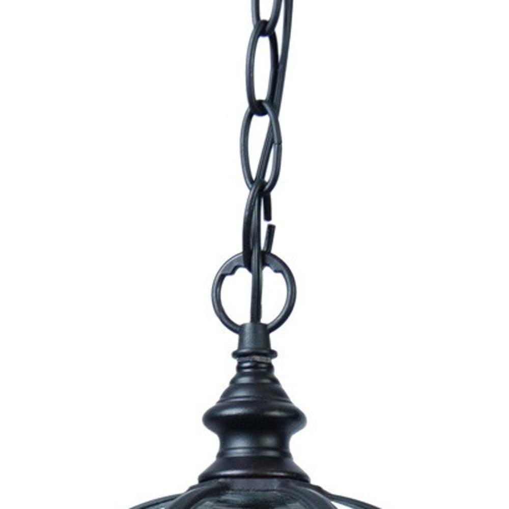 Matte Black Cage Hanging Light - AFS