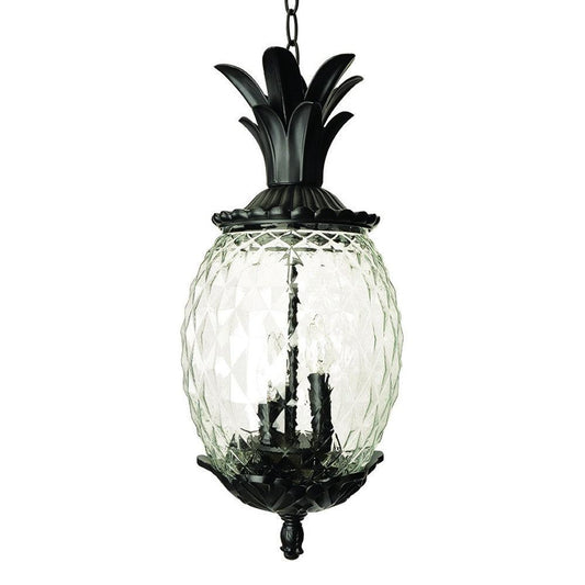 Lanai 3-Light Black Coral Hanging Light - AFS