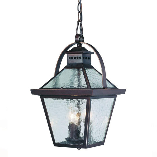 Bay Street 3-Light Architectural Bronze Hanging Light - AFS