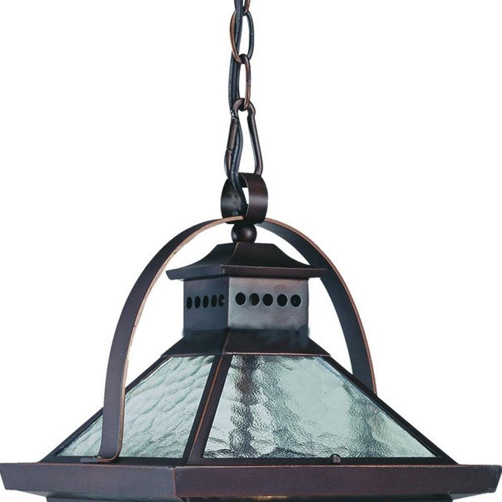 Bay Street 3-Light Architectural Bronze Hanging Light - AFS