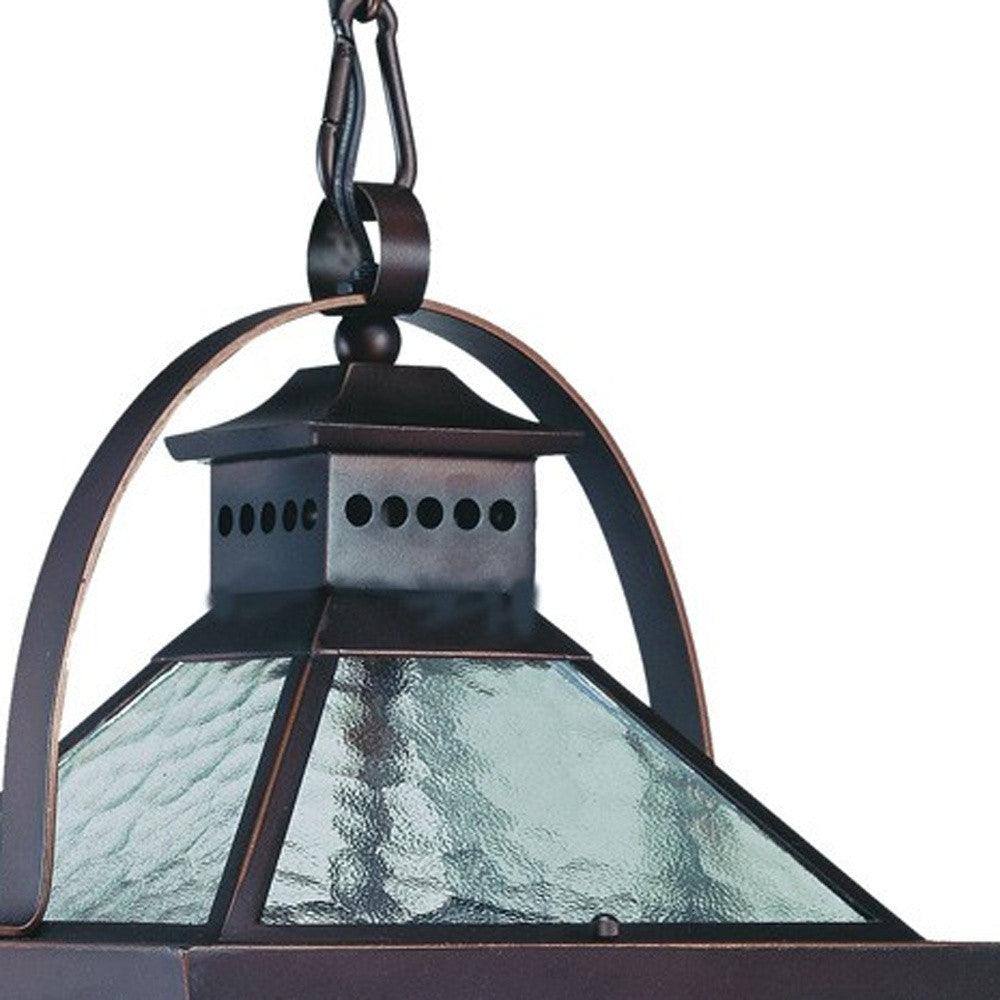 Bay Street 3-Light Architectural Bronze Hanging Light - AFS