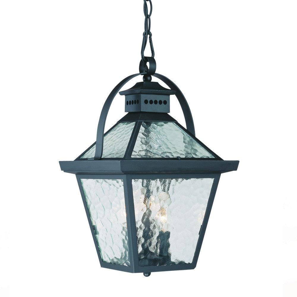 Bay Street 3-Light Matte Black Hanging light - AFS