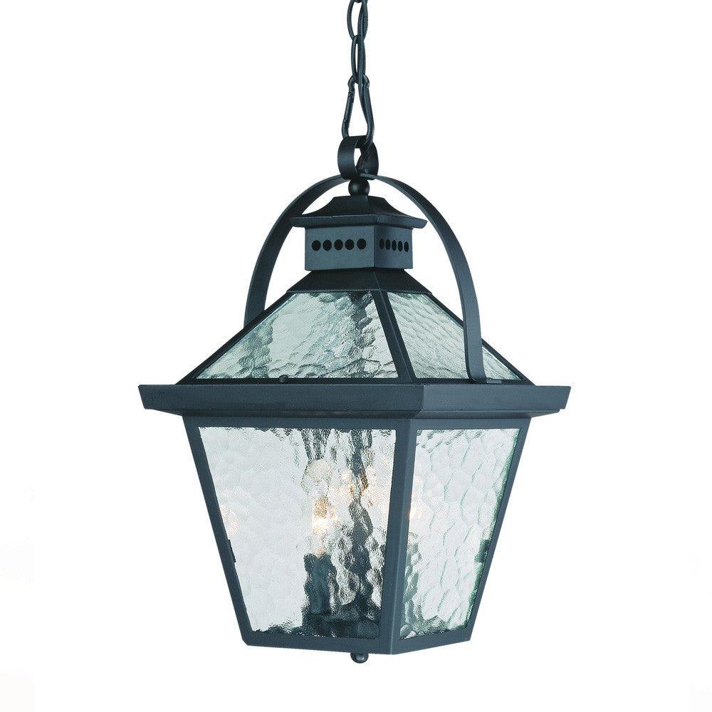 Bay Street 3-Light Matte Black Hanging light - AFS