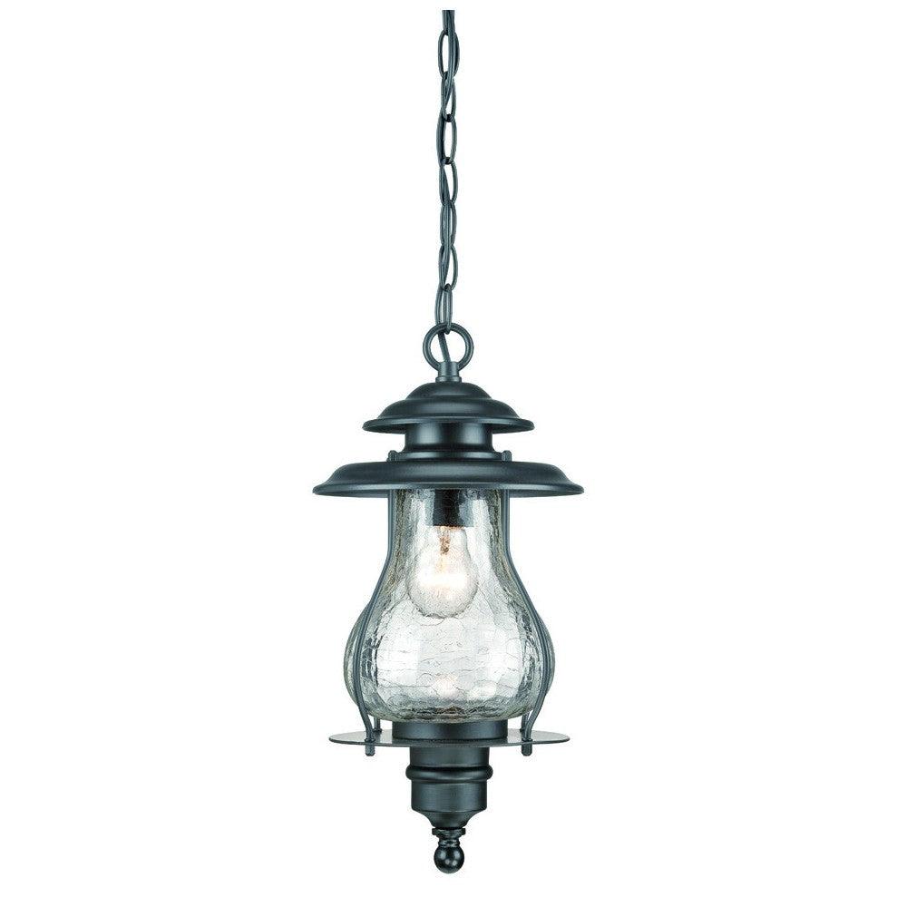 Matte Black Oil Lantern Hanging Light - AFS