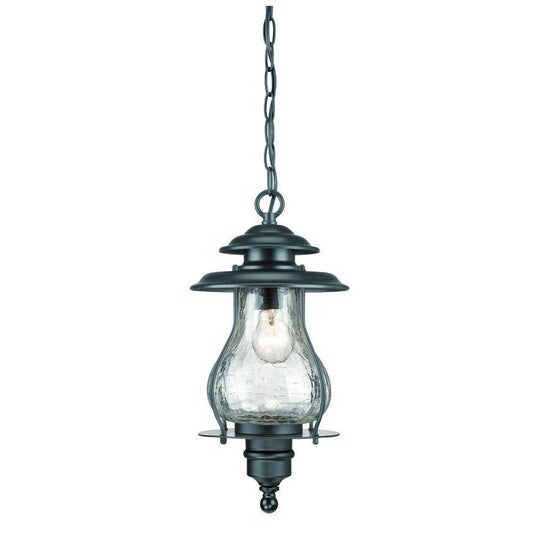 Matte Black Oil Lantern Hanging Light - AFS