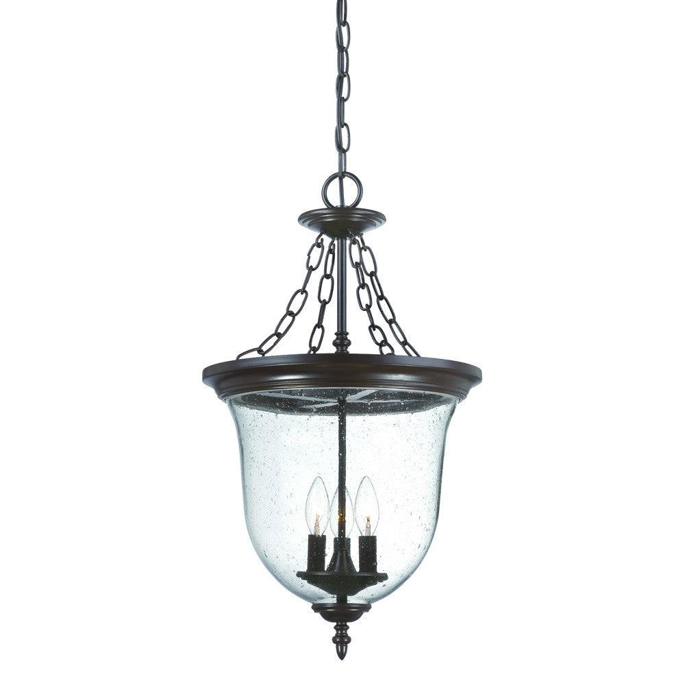 Belle 3-Light Architectural Bronze Hanging light - AFS