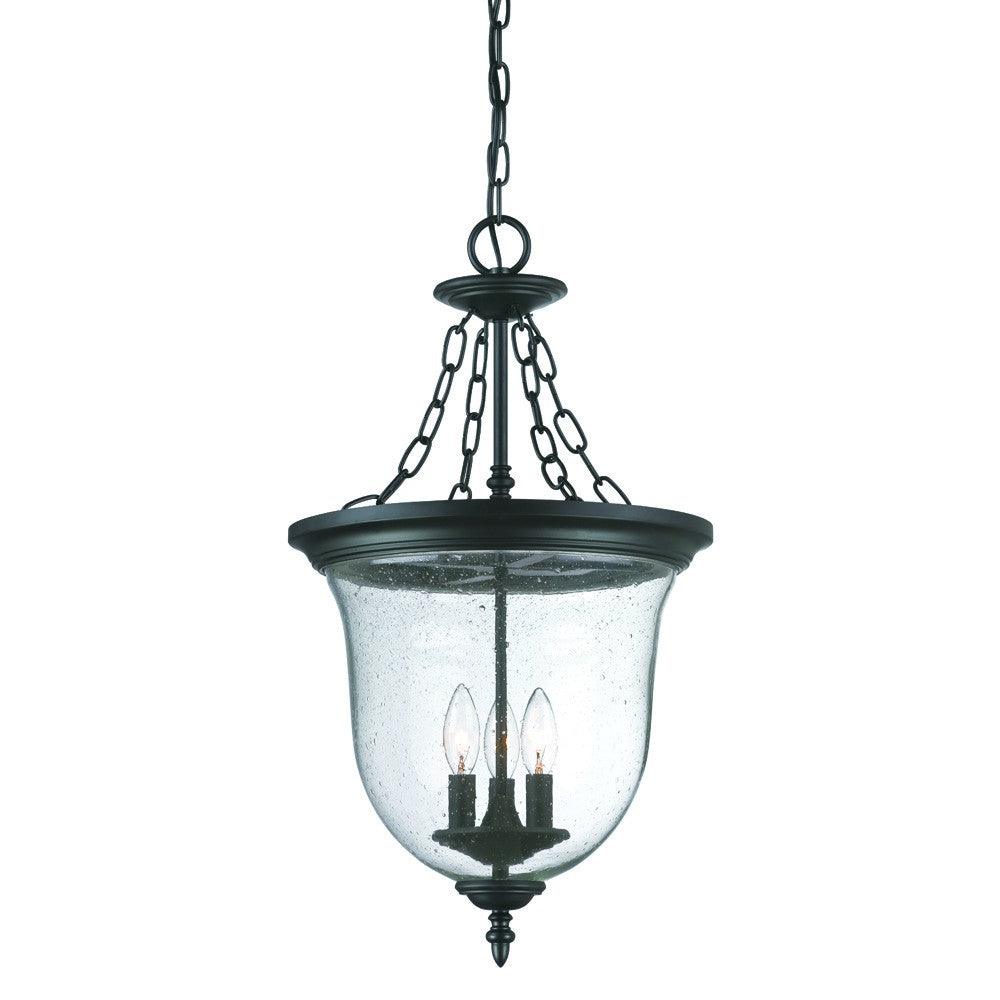 Belle 3-Light Matte black Hanging light - AFS