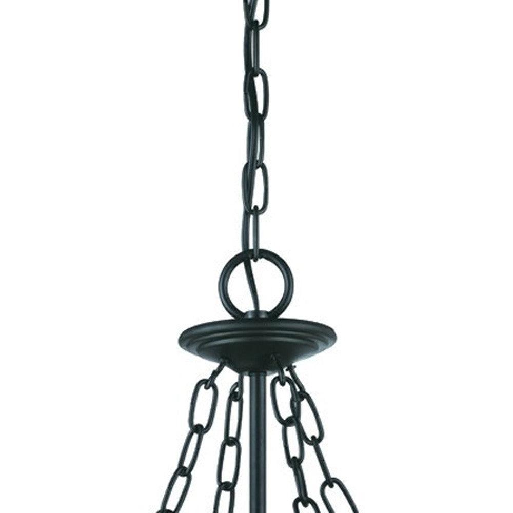 Belle 3-Light Matte black Hanging light - AFS