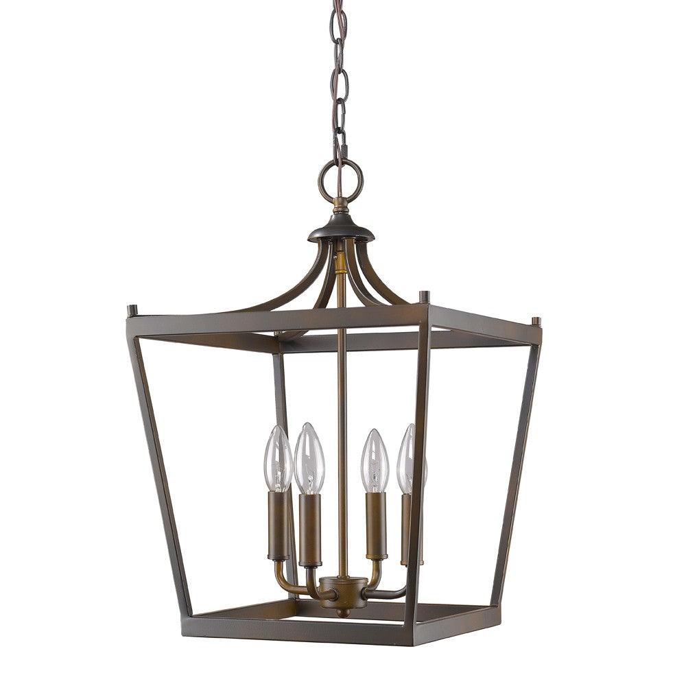 Kennedy 4-Light Oil-Rubbed Bronze Pendant - AFS