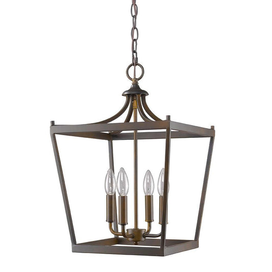 Kennedy 4-Light Oil-Rubbed Bronze Pendant - AFS