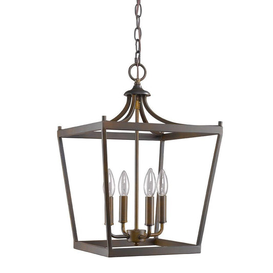 Kennedy 4-Light Oil-Rubbed Bronze Pendant - AFS