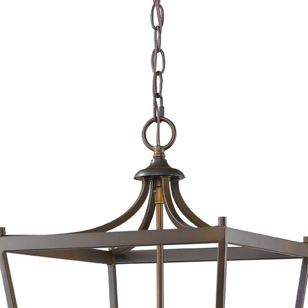 Kennedy 4-Light Oil-Rubbed Bronze Pendant - AFS