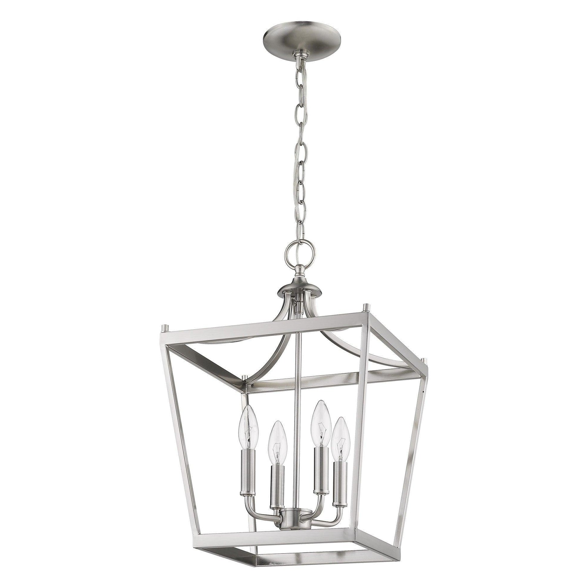 Kennedy 4-Light Satin Nickel Pendant - AFS