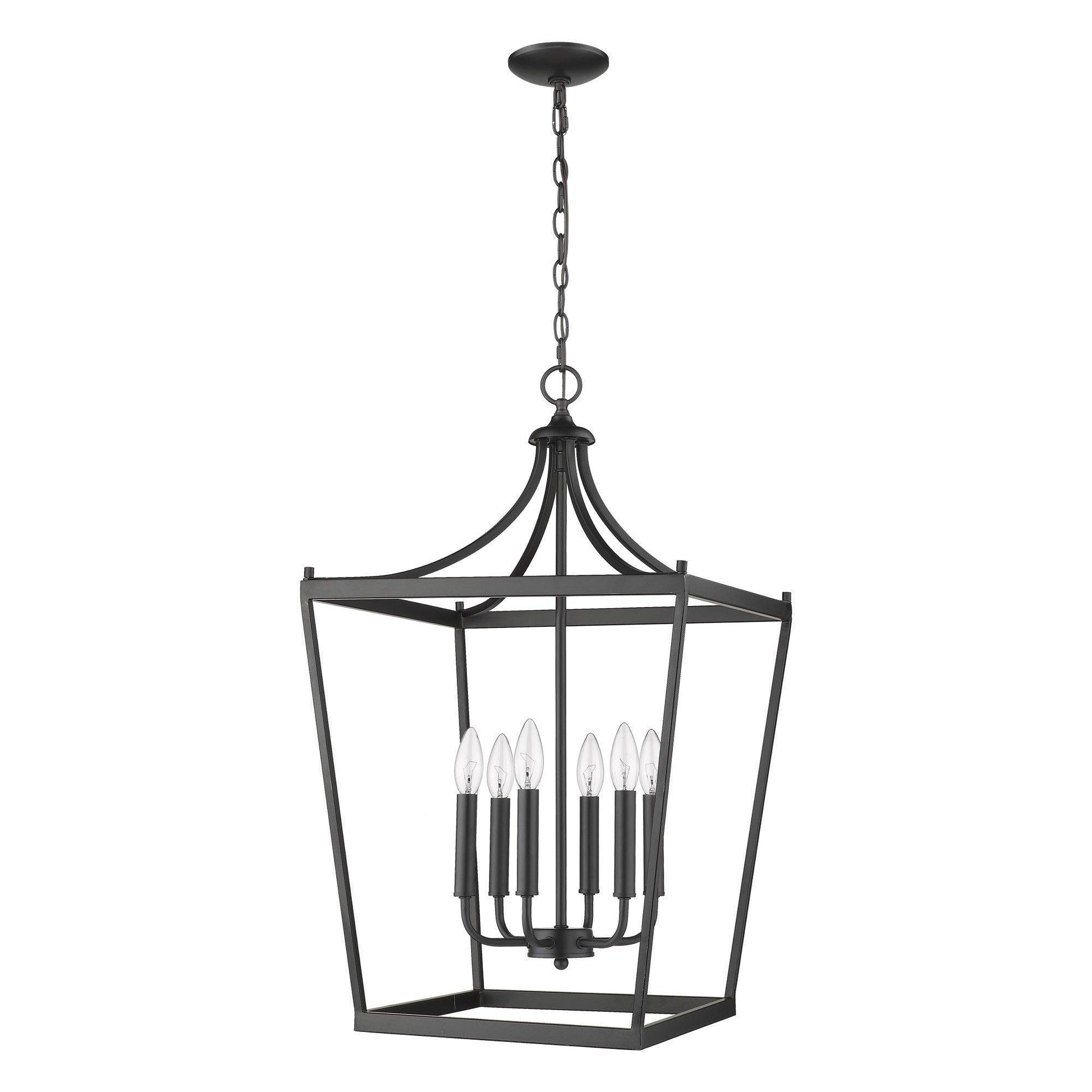 Kennedy 6-Light Matte Black Pendant - AFS