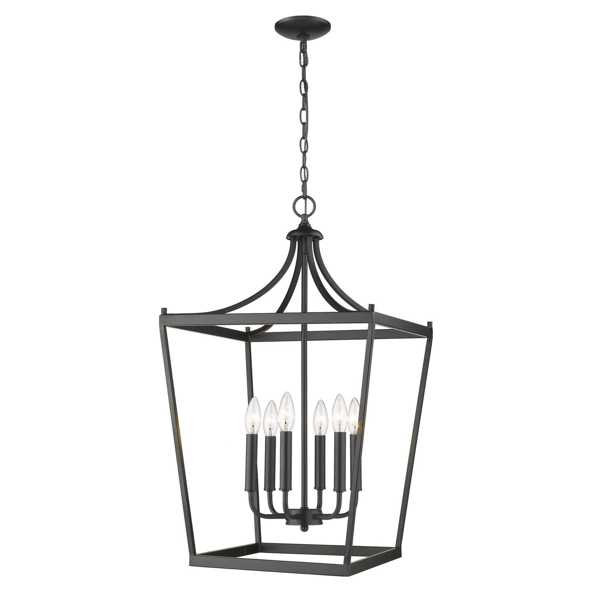 Kennedy 6-Light Matte Black Pendant - AFS