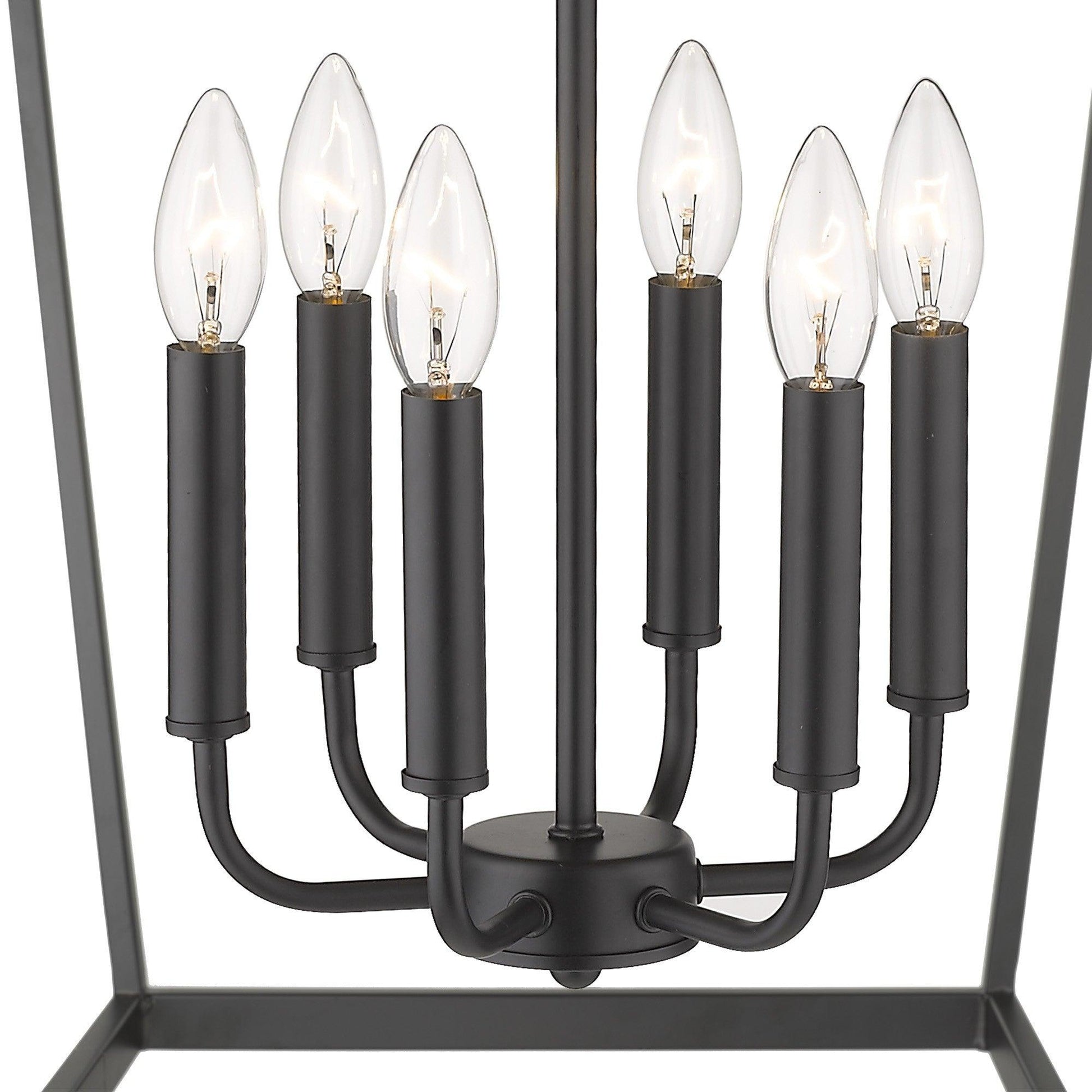 Kennedy 6-Light Matte Black Pendant - AFS