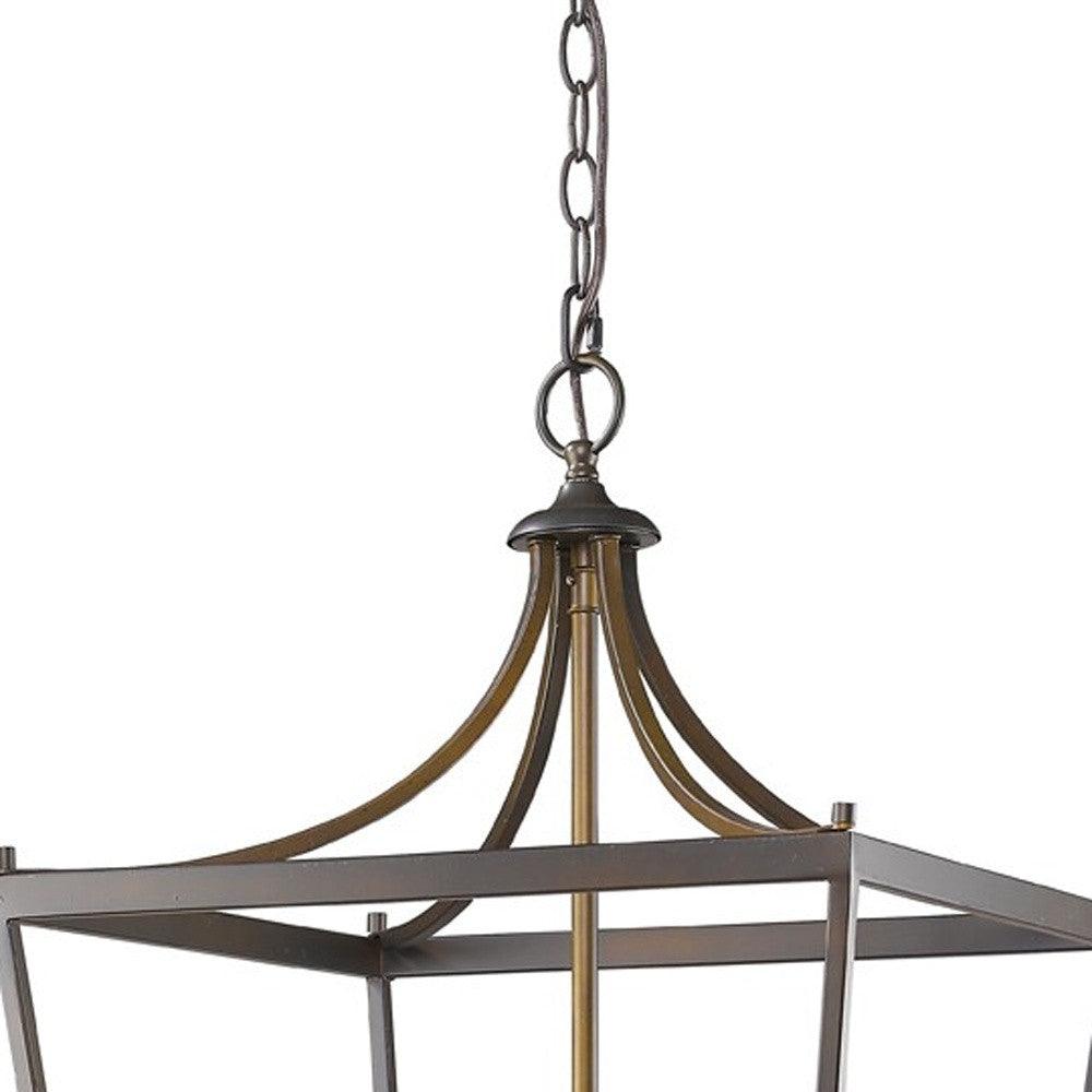 Kennedy 6-Light Oil-Rubbed Bronze Foyer Pendant - AFS