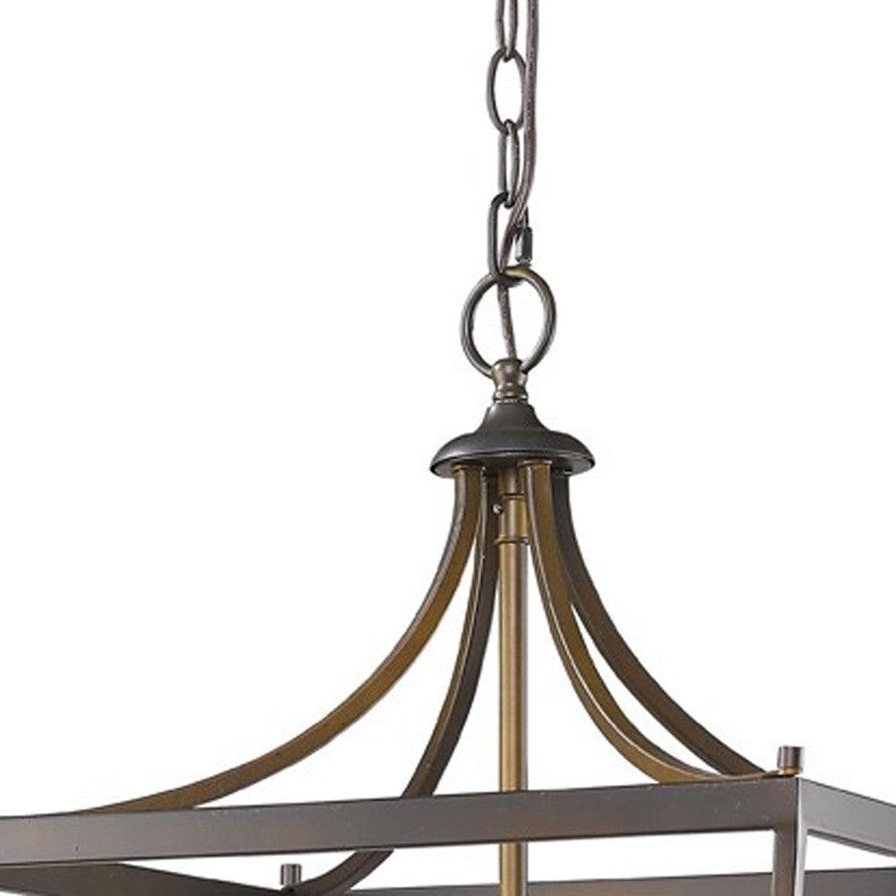 Kennedy 6-Light Oil-Rubbed Bronze Foyer Pendant - AFS