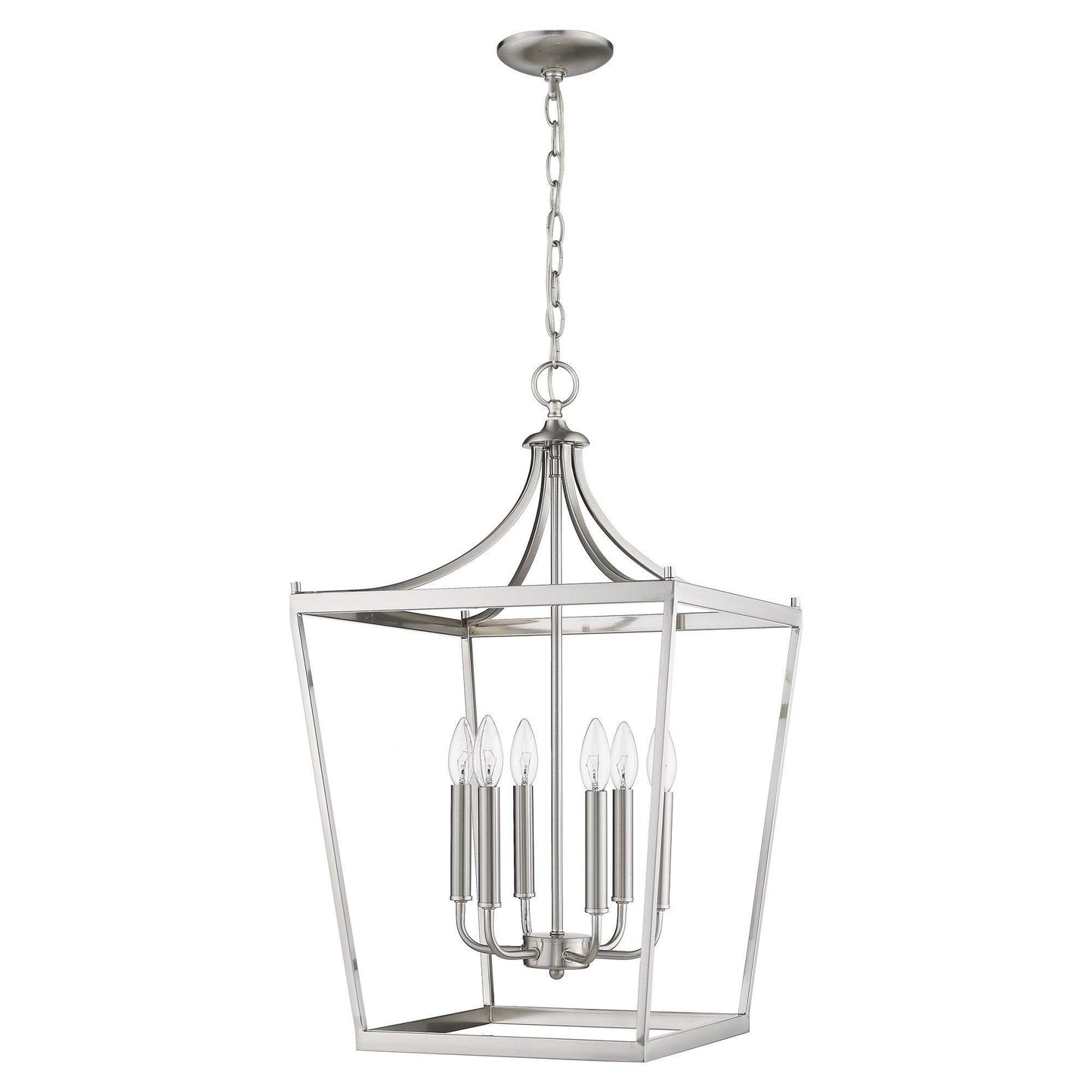 Kennedy 6-Light Satin Nickel Pendant - AFS