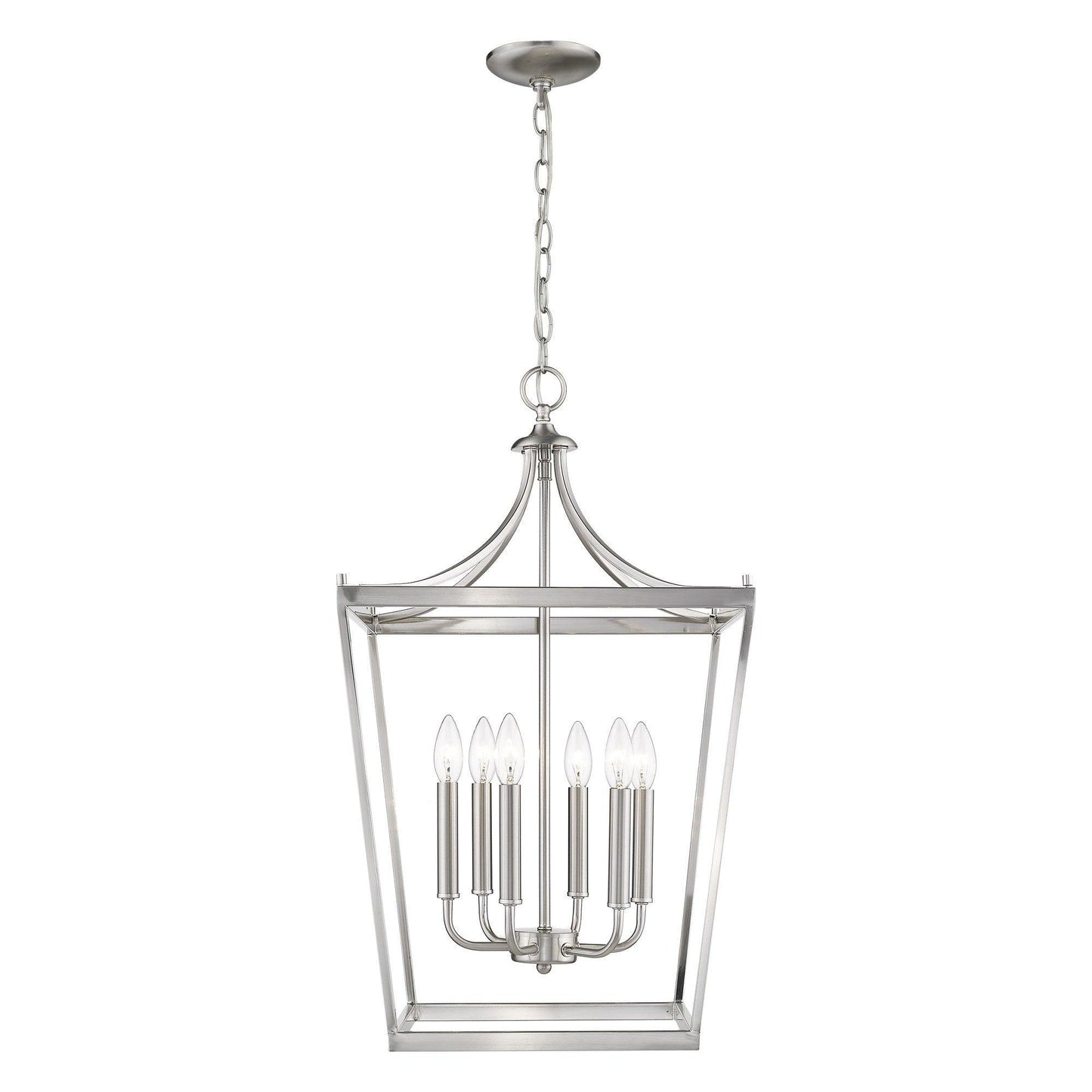 Kennedy 6-Light Satin Nickel Pendant - AFS