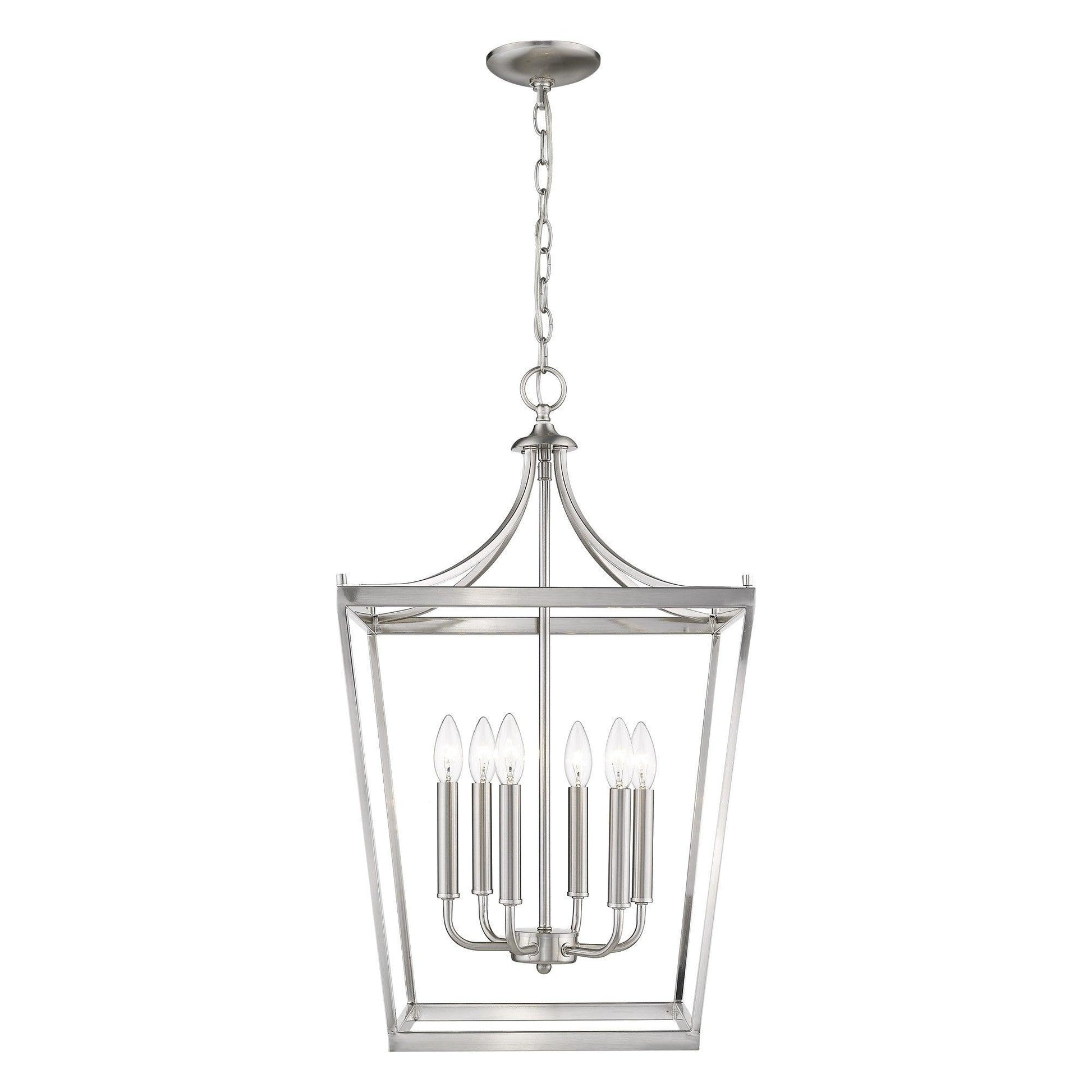 Kennedy 6-Light Satin Nickel Pendant - AFS