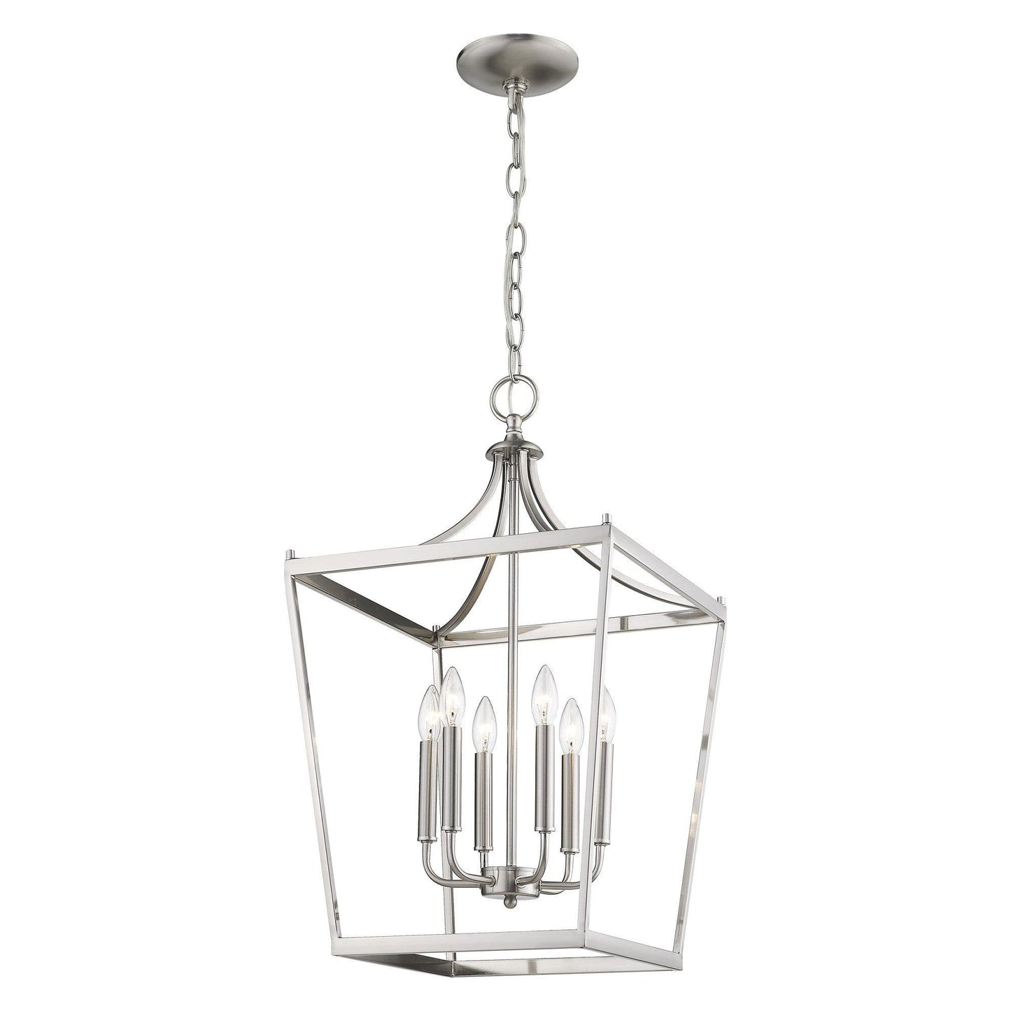 Kennedy 6-Light Satin Nickel Pendant - AFS