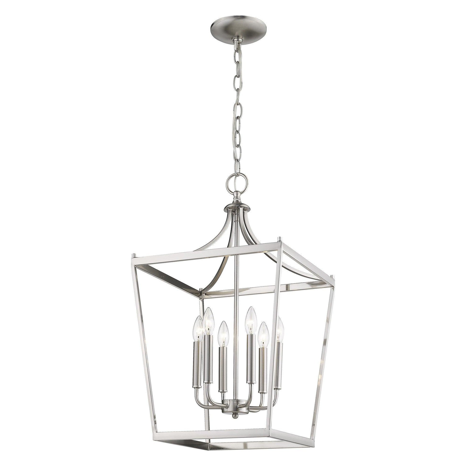 Kennedy 6-Light Satin Nickel Pendant - AFS