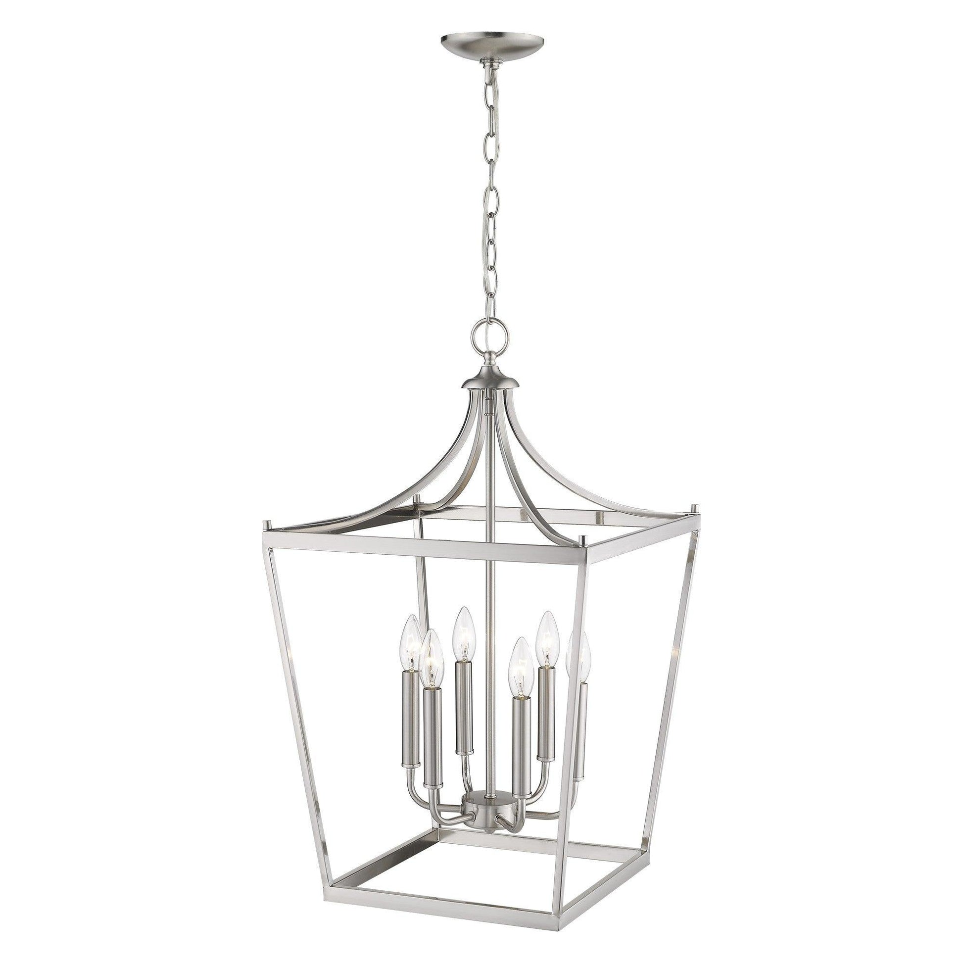 Kennedy 6-Light Satin Nickel Pendant - AFS