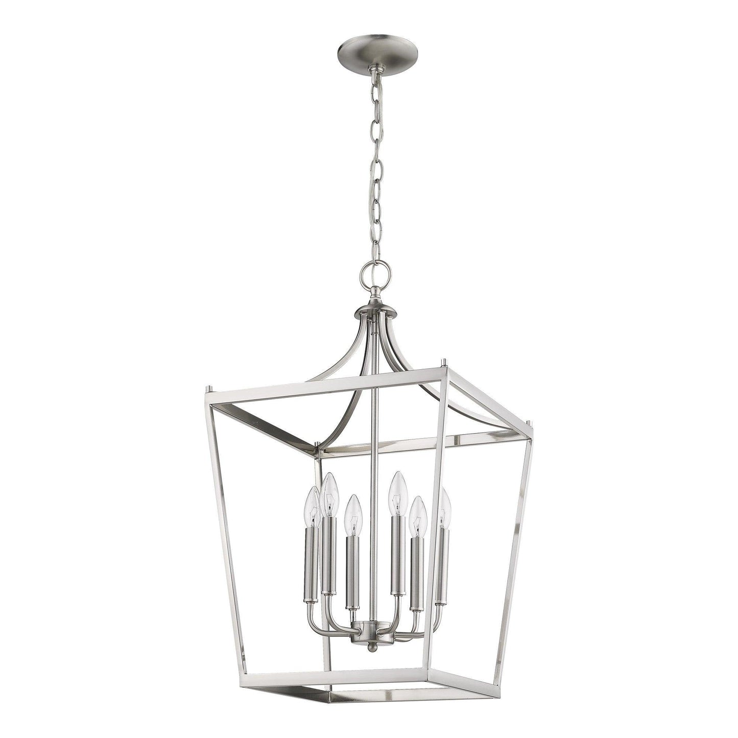 Kennedy 6-Light Satin Nickel Pendant - AFS