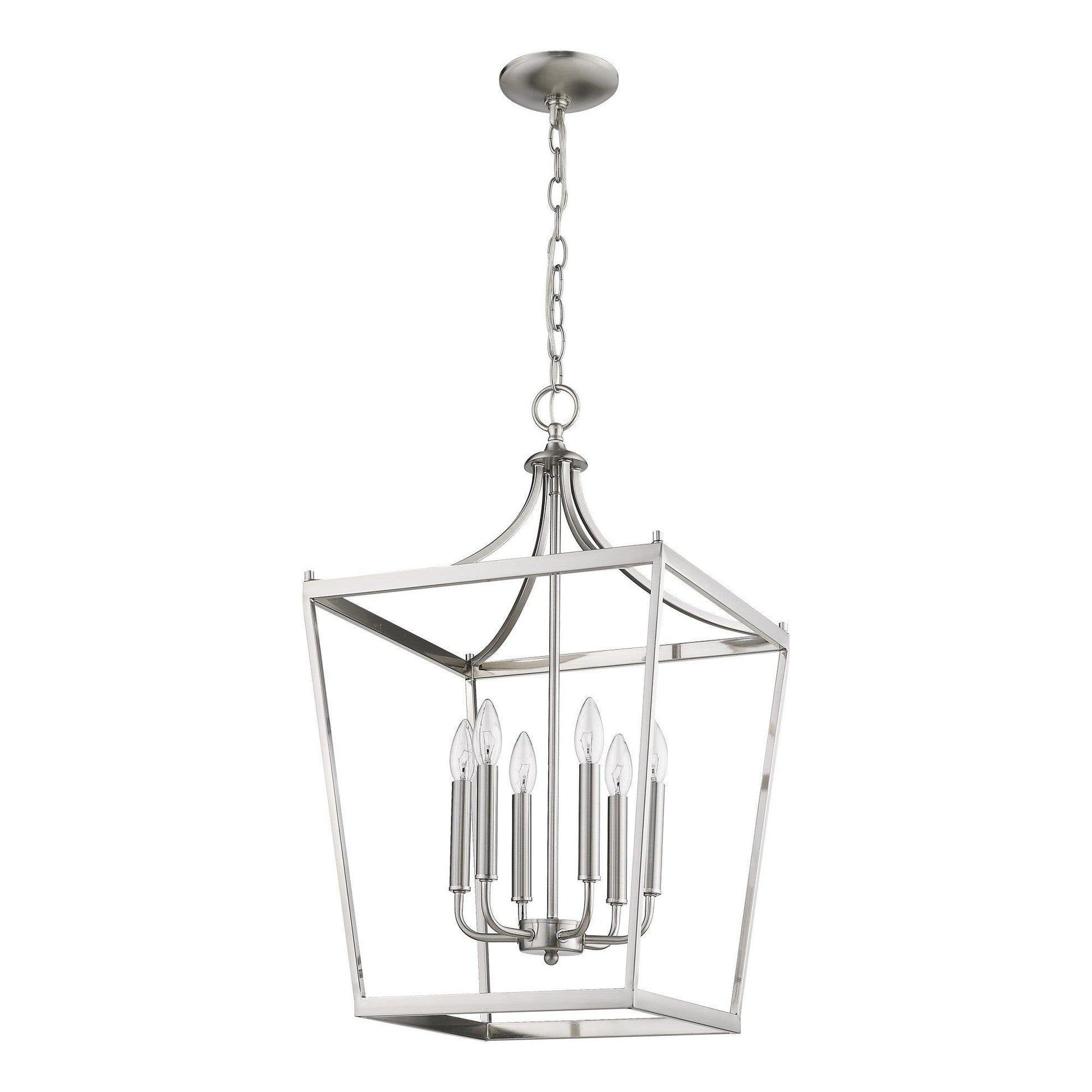 Kennedy 6-Light Satin Nickel Pendant - AFS