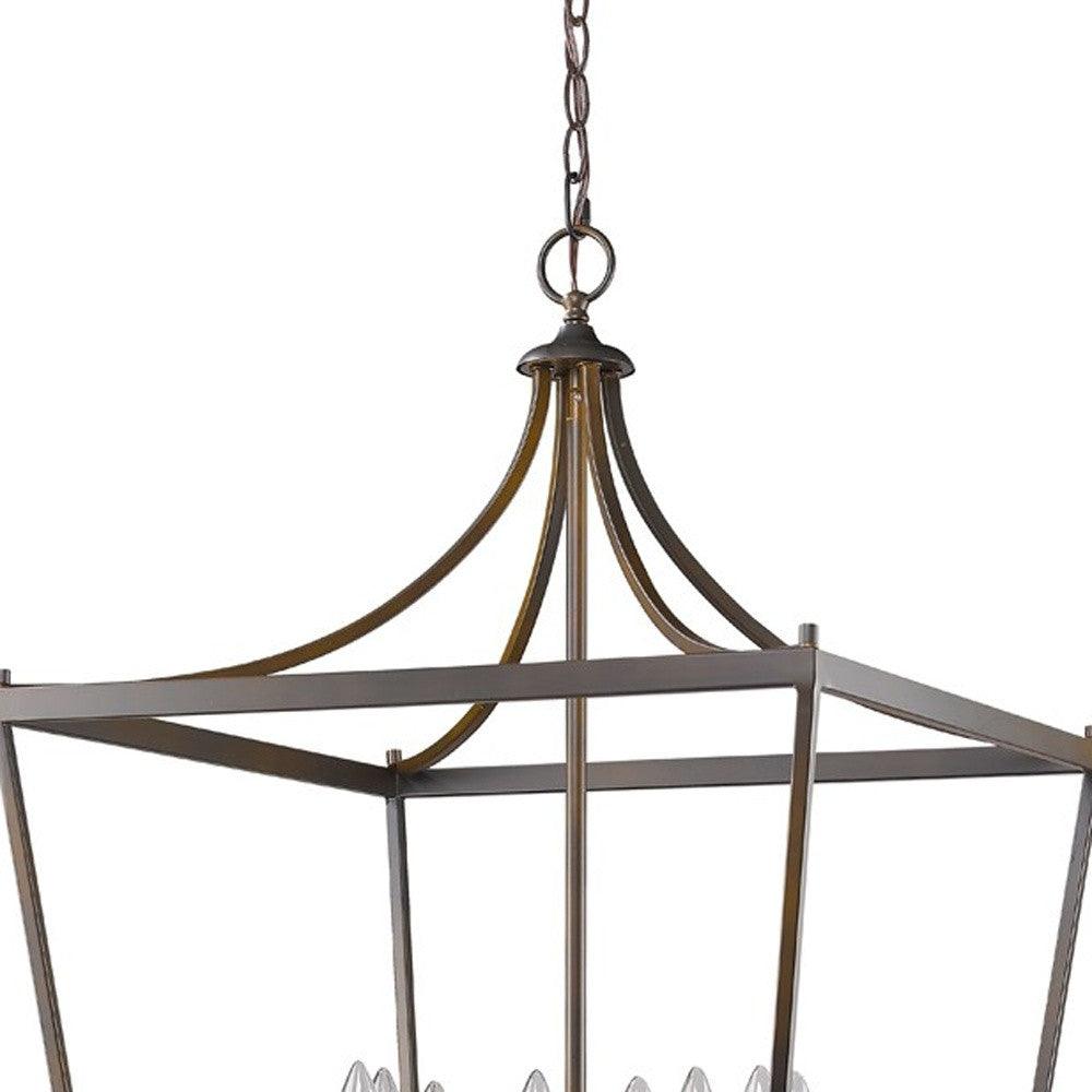 Kennedy 8-Light Oil-Rubbed Bronze Foyer Pendant - AFS